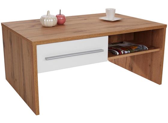 Couchtisch Melbourne - Eichefarben/Weiß, MODERN, Holzwerkstoff (105/45/60cm) Couchtisch Melbourne - Eichefarben/Weiß, MODERN, Holzwerkstoff (105/45/60cm)