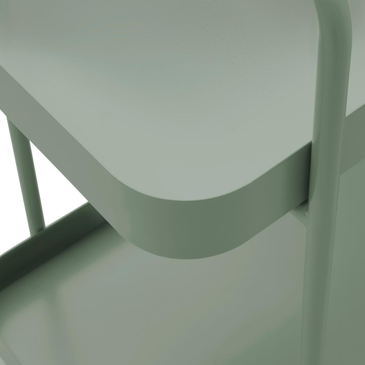 SERVÍROVACÍ VOZÍK DESINO -EXKLUSIV- - zelená, Moderní, kov (70/70/43cm) - Mömax