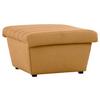 Hocker Looks Viii - Senfgelb/Schwarz, Design, Textil (74/43/85cm) - LOOKS by W.Joop