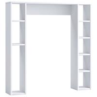 Badezimmerregal Tinoli M - Weiß, MODERN, Holzwerkstoff (98/100/18cm) - MID.YOU