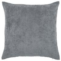 Zierkissen Campino 45x45 cm Polyester Anthrazit mit Zipp - Anthrazit, MODERN, Textil (45/45cm) - Luca Bessoni