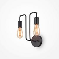 Wandleuchte Gilbert - Schwarz, Trend, Metall (25/17/30.5cm) - MAYTONI