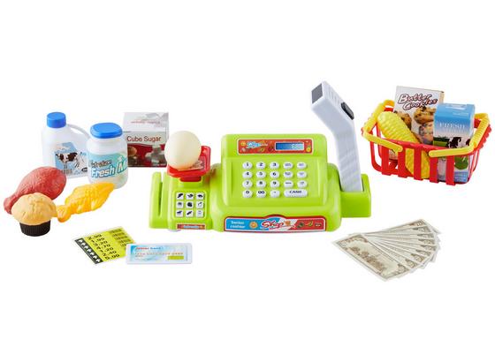 Spielkasse mit Sound- und Lichteffekten - Grün, Kunststoff (36/17/18cm) Spielkasse mit Sound- und Lichteffekten - Grün, Kunststoff (36/17/18cm)