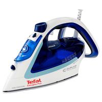 Dampfbügeleisen Fv5736 Weiß/hellblau 2500 W - Weiß/Hellblau, Basics, Kunststoff/Metall (34/14/18cm) - Tefal
