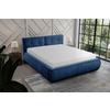 Polsterbett Mit Lattenrost 160x200 Cm Lacjo Blau - Blau/Beige, LIFESTYLE, Holz/Holzwerkstoff (160/200cm) - Livetastic