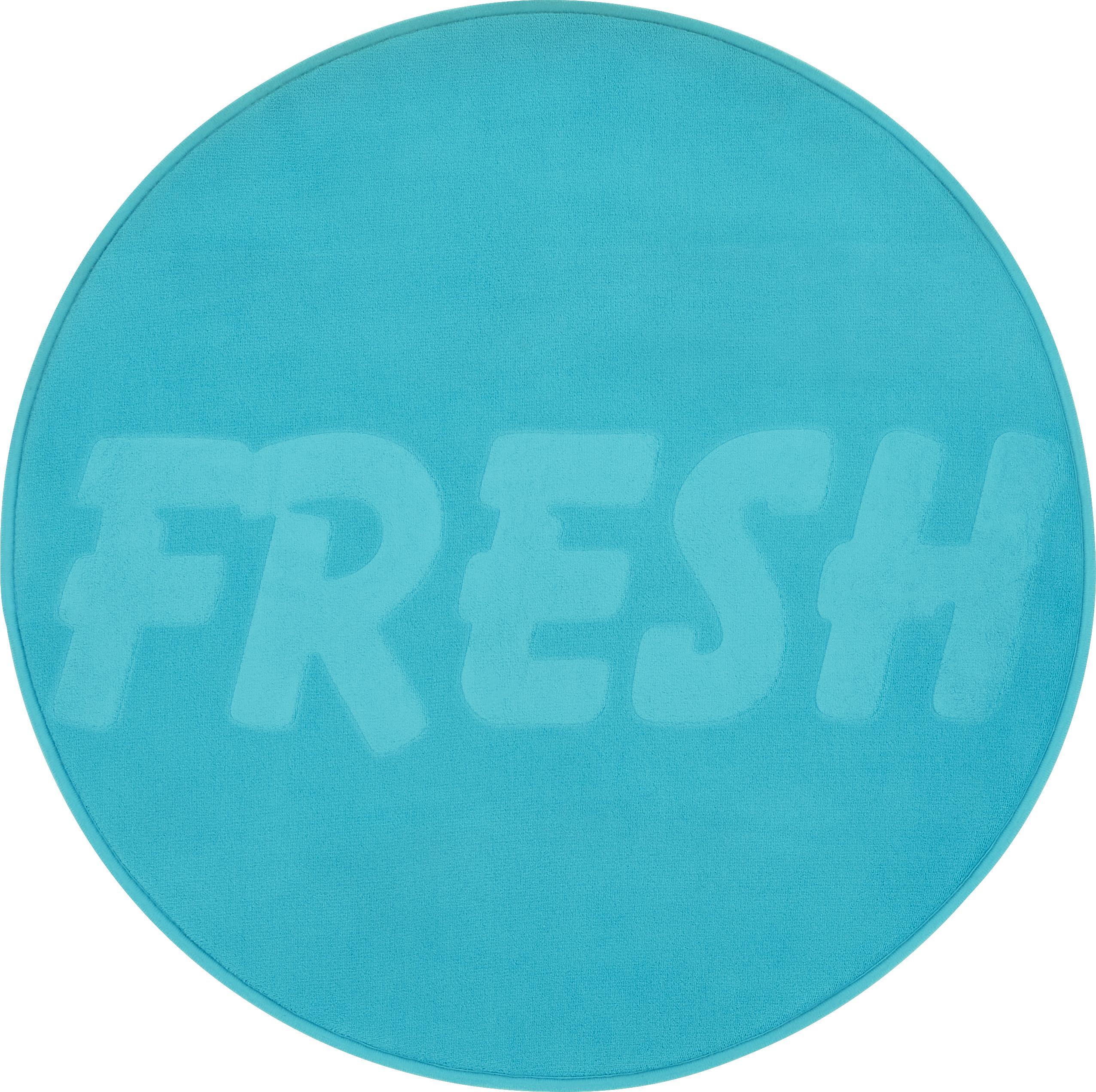 Fürdőszobaszőnyeg Young /  Fresh - Rózsaszín/Olajkék, modern, Textil (75cm) - Luca Bessoni