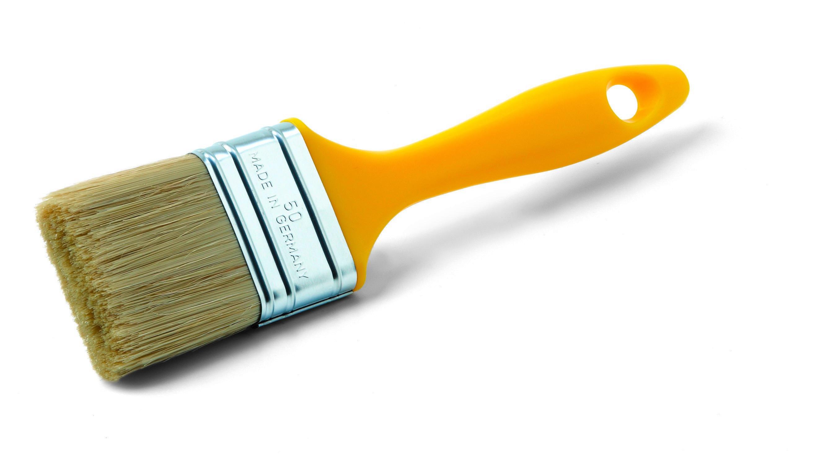 Ecset Laposecset - sárga, Basics, műanyag (5cm)