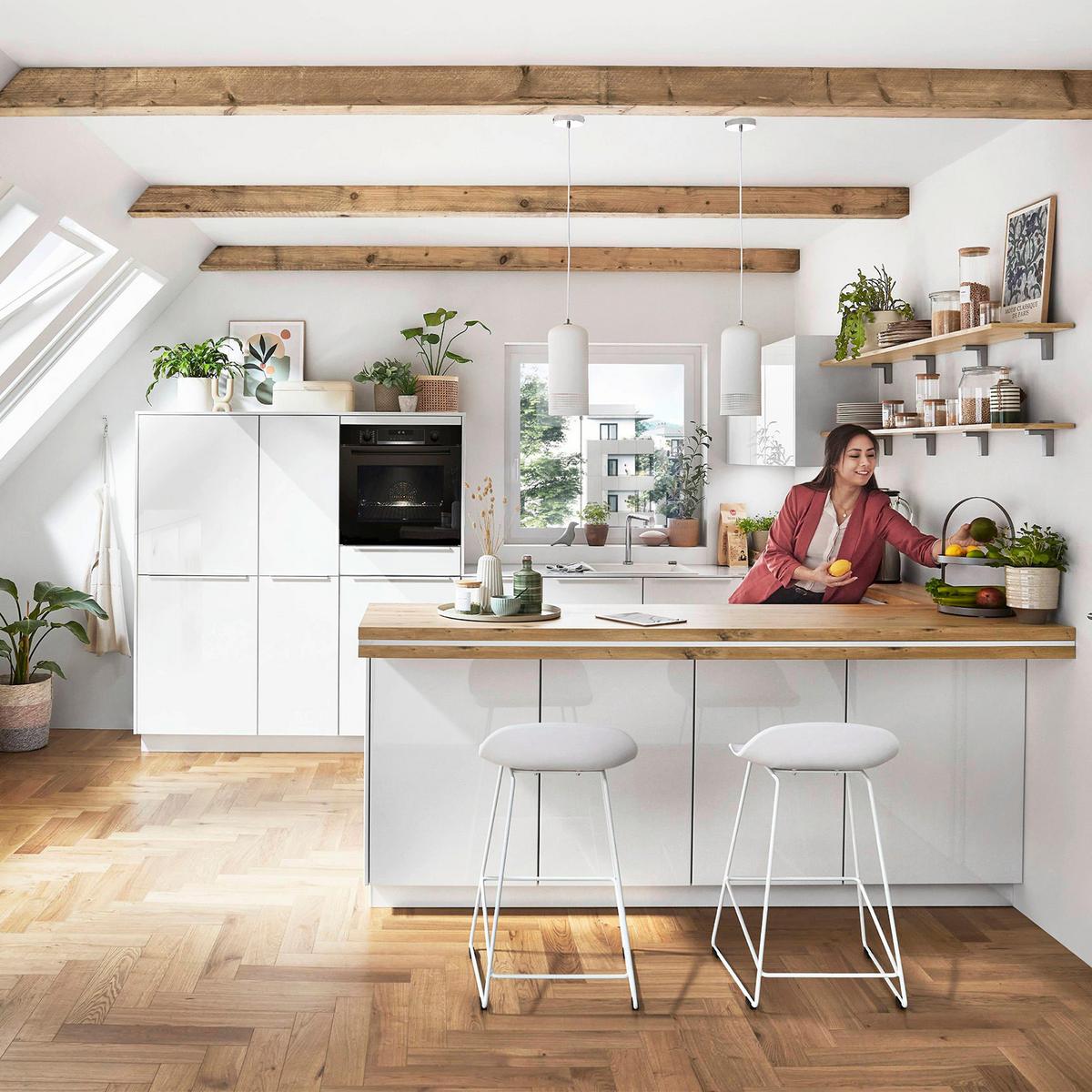 Einbauküche Eastbourne Frei Planbar Modernes Design - MODERN, Holzwerkstoff - Vertico