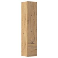 Drehtürenschrank Alabama Eiche Dekor B: 47 Cm - Eiche Artisan, MODERN, Holzwerkstoff (47/229/54cm) - Rauch Möbel