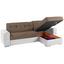 Wohnlandschaft Fulton - Chromfarben/Beige, Basics (260/160cm) Wohnlandschaft Fulton - Chromfarben/Beige, Basics (260/160cm)