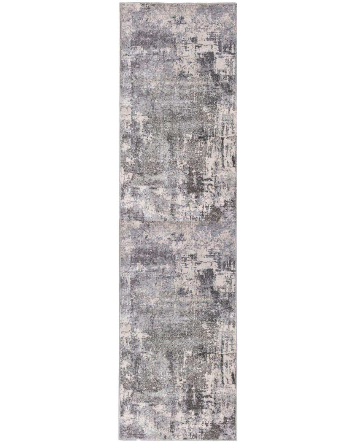 Teppich Grau B: 300 cm - Grau, Basics, Textil (300/80cm)