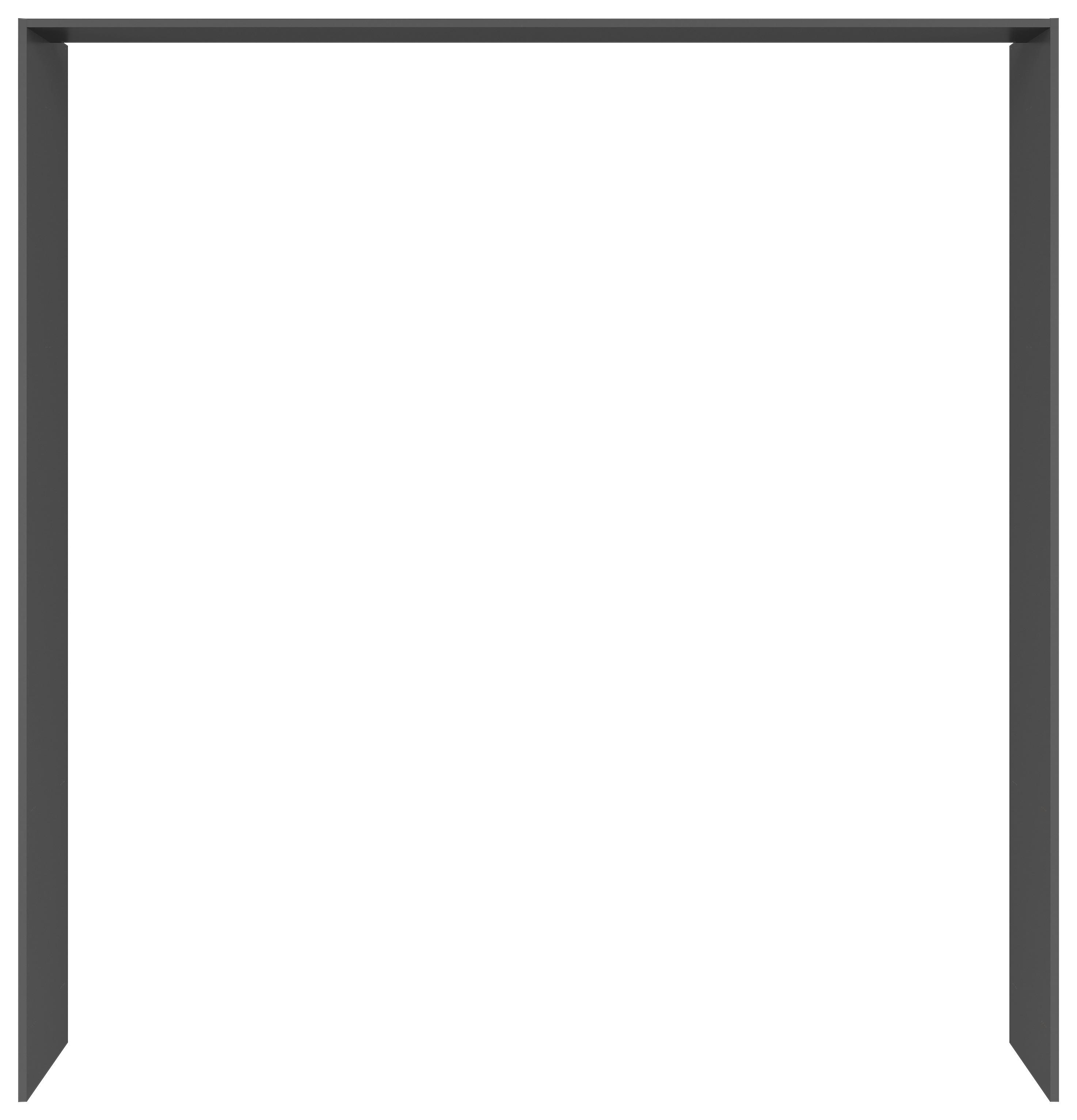 Paspartový rám, šířka 214 cm ke kuchyni MILINO SMALL - barvy grafitu, Basics, kompozitní dřevo (213,7/222,7/58,5cm) - Visiona