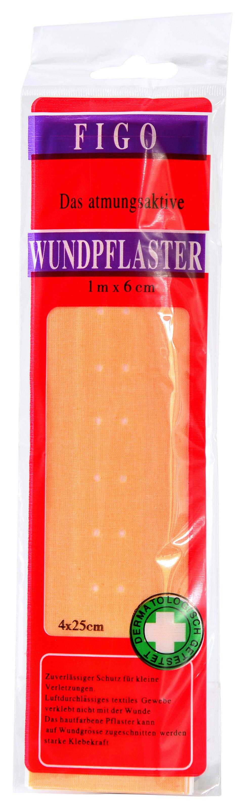 Wundpflaster Figo 6x 1 M Zuschneidbar Naturfarben - Naturfarben, Textil (6/100cm)