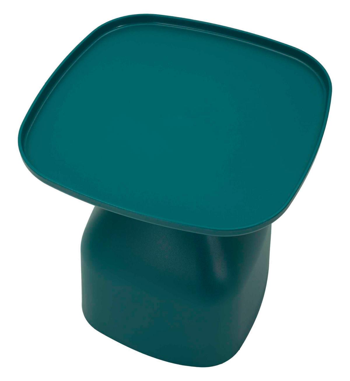 Couchtisch Gea Table Blau B: 48 Cm - Blau, Basics, Kunststoff (48/50/48cm)