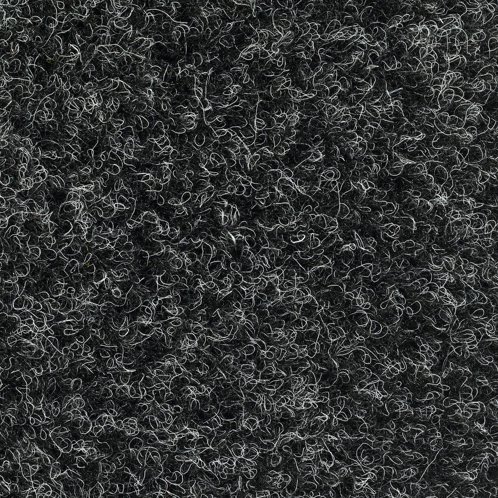Teppichfliese Anthrazit Solid Vel 50x50 Cm Florhöhe 4 Mm
