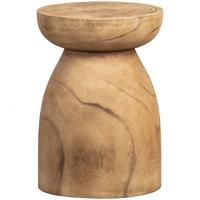 Beistelltisch Bink Naturfarben B: 28 cm - Naturfarben, Design, Holz (28/28/40cm) - Livetastic