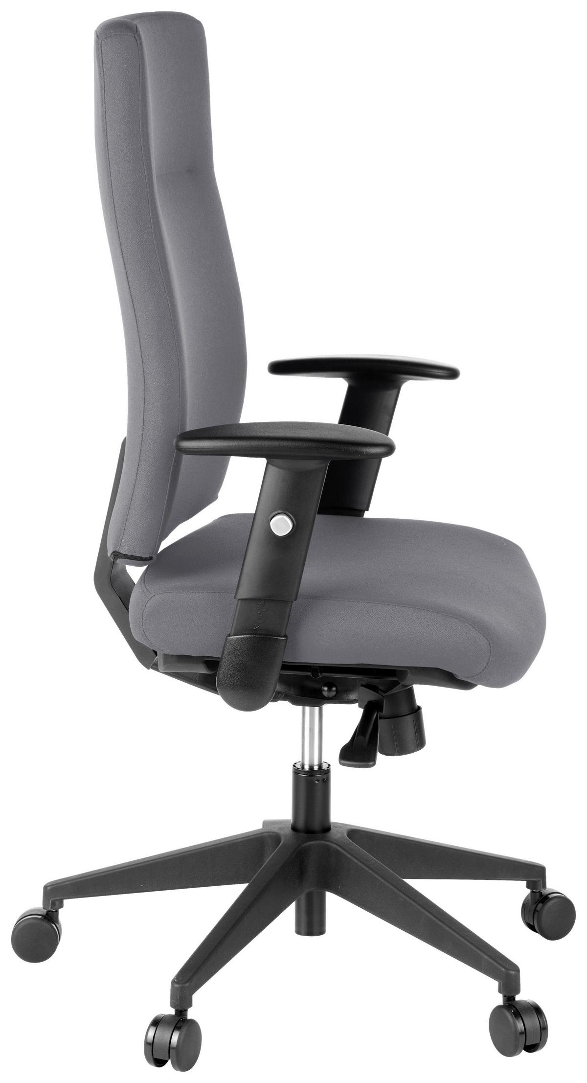 Drehstuhl Pro-Tec 300 Anthrazit - Anthrazit, MODERN, Kunststoff/Textil (57/125/53cm) - MID.YOU