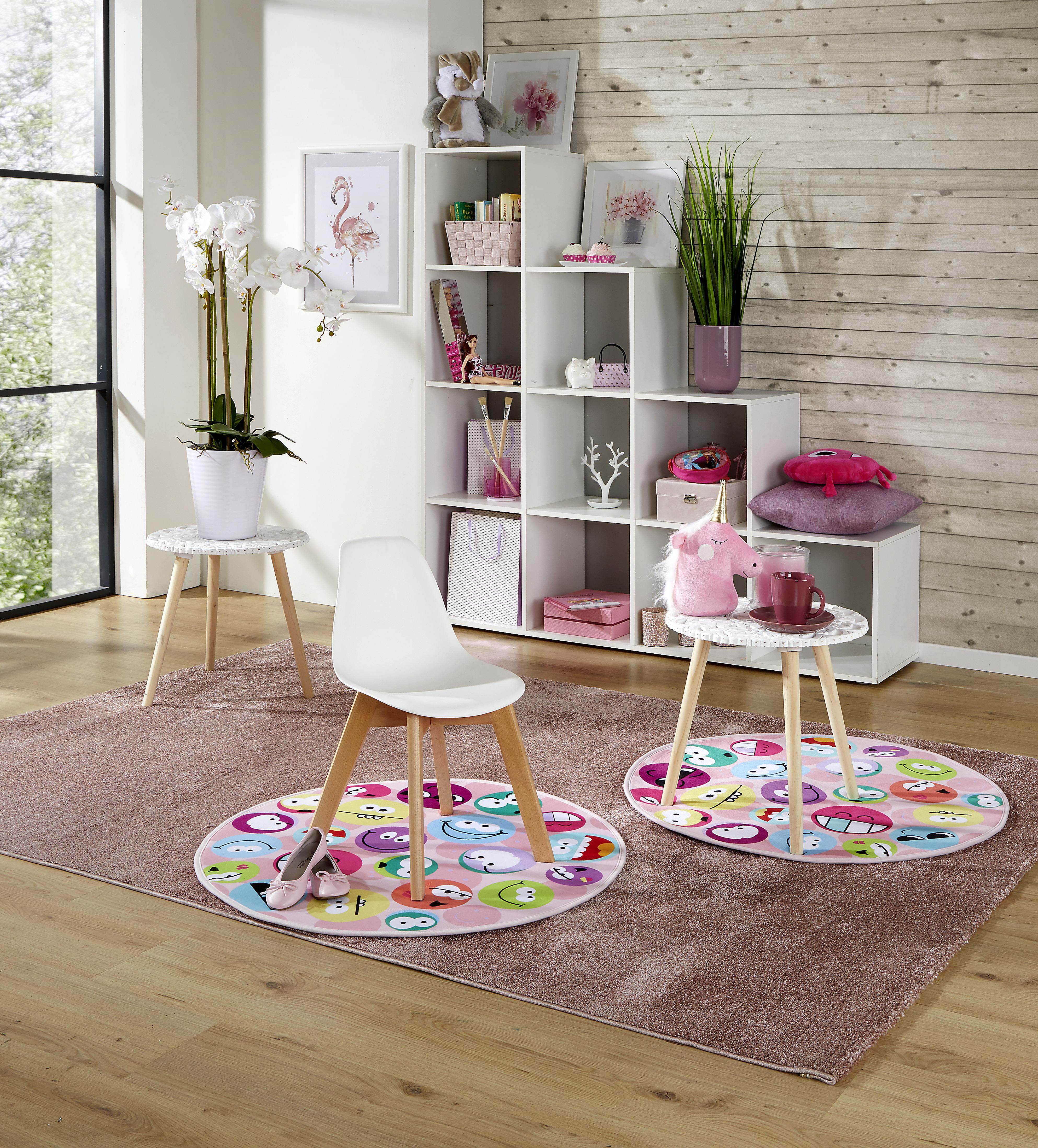 Kinderstuhl Bambino Kunststoff/Holz Weiß - Buchefarben/Weiß, MODERN, Holz/Kunststoff (30,5/57/36cm) - Ondega