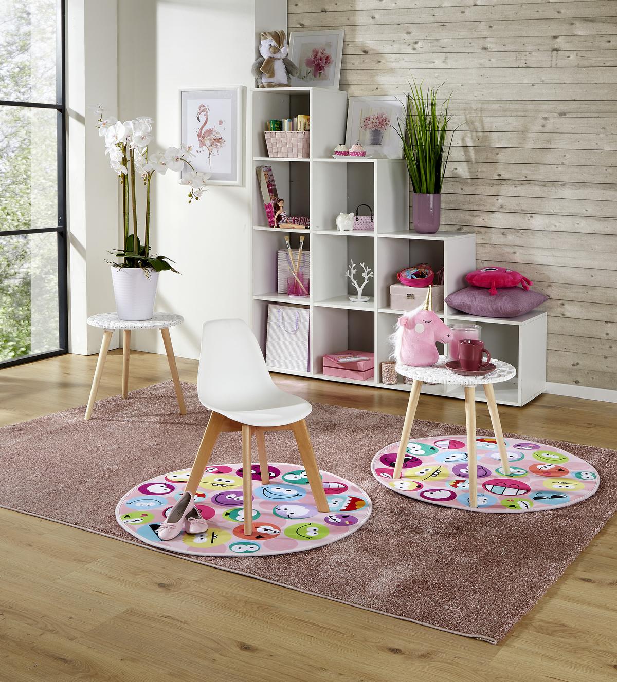 Kinderstuhl Bambino Kunststoff/Holz Weiß - Buchefarben/Weiß, MODERN, Holz/Kunststoff (30,5/57/36cm) - Ondega