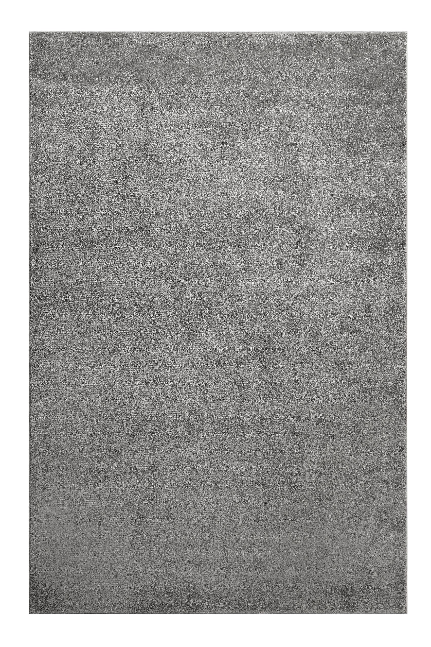 Webteppich Lotta - Grau, Design, Textil (130/190cm) - WECON HOME BASIC