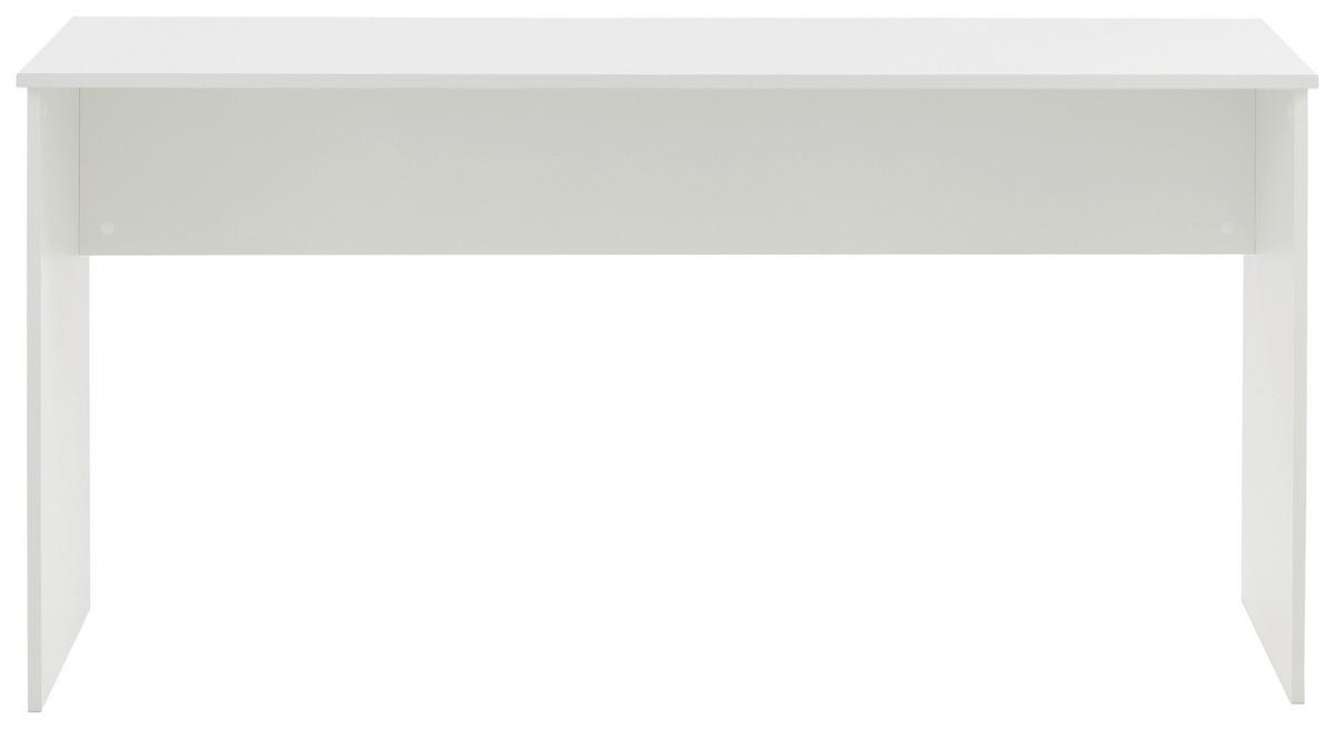 Schreibtisch Weiß B: 150 Cm - Weiß, MODERN, Holzwerkstoff (65/150/73,6cm) - MID.YOU