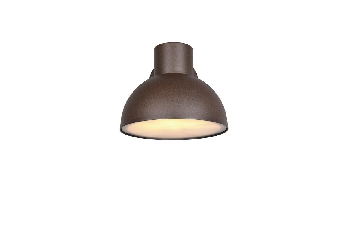 Außenwandleuchte 262360124 Elbe - Rostfarben/Weiß, KONVENTIONELL, Kunststoff/Metall (18,5/20/24cm) - Trio Leuchten
