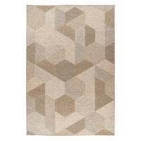 Flachwebteppich My Oslo 705 - Taupe, Design, Textil (80/150cm) - Obsession