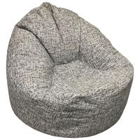 Sedací vak VERRETO, šedá, max. 90 kg - šedá, Moderní, textil (105/80/105cm) - Mömax