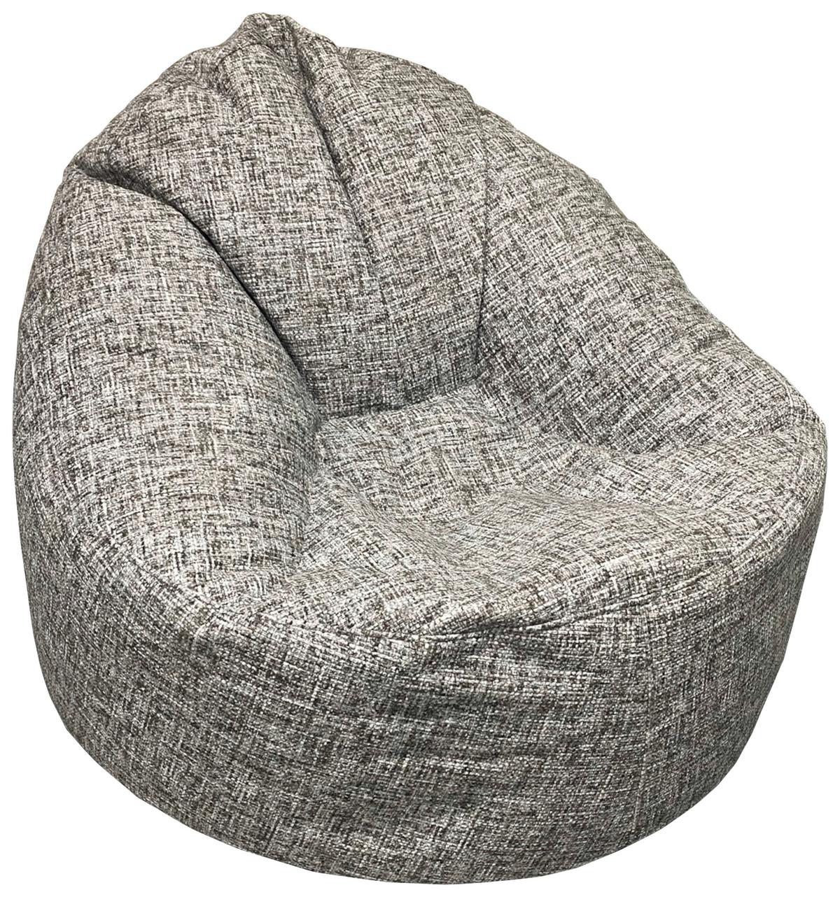 Sedací vak VERRETO, šedá, max. 90 kg - šedá, Moderní, textil (105/80/105cm) - Mömax