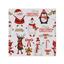 Serviette Cool Christmas - Rot/Schwarz, KONVENTIONELL, Papier (33/33cm) Serviette Cool Christmas - Rot/Schwarz, KONVENTIONELL, Papier (33/33cm)