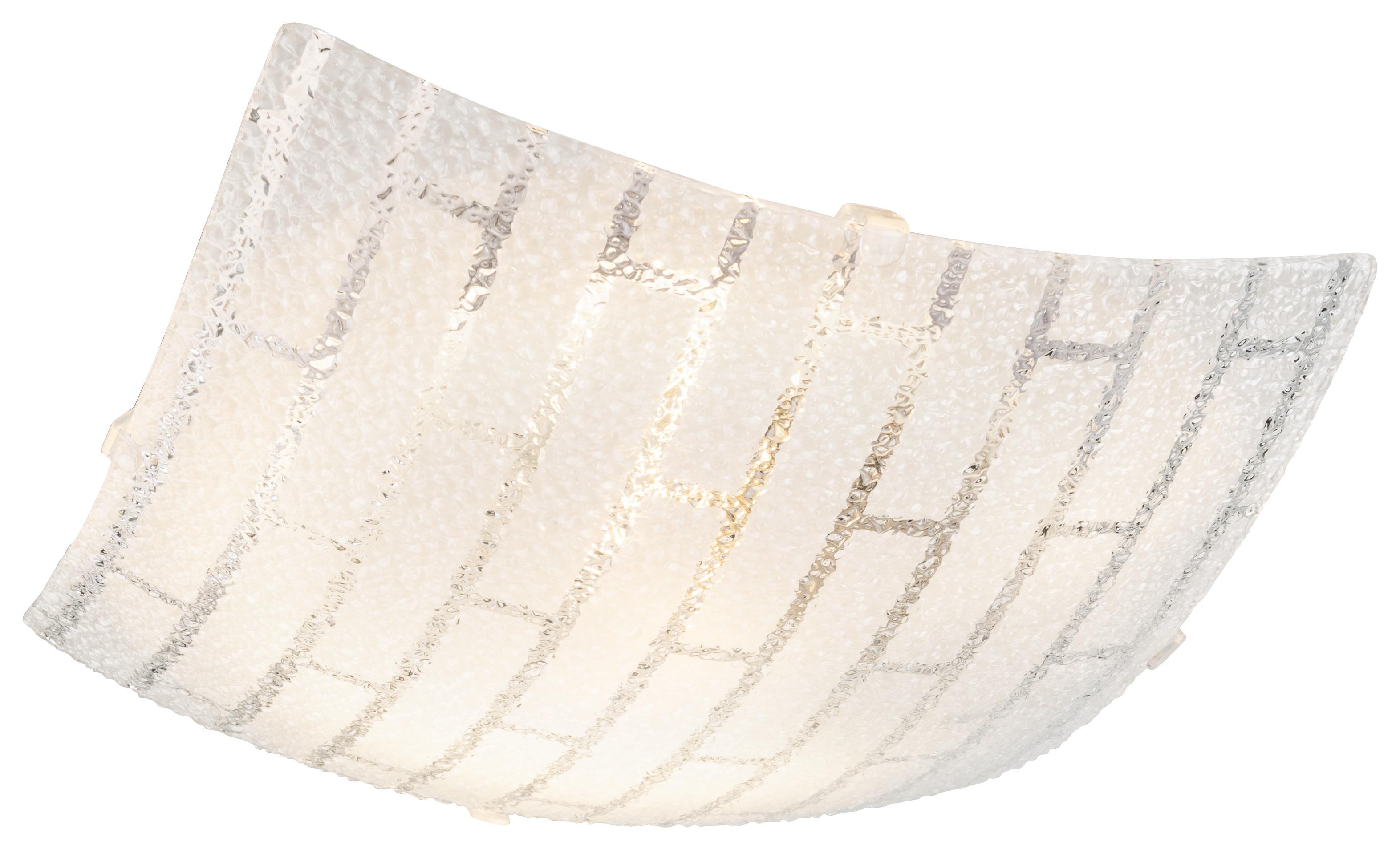 Deckenleuchte L: 25 cm 1-Flammig Quadratisch