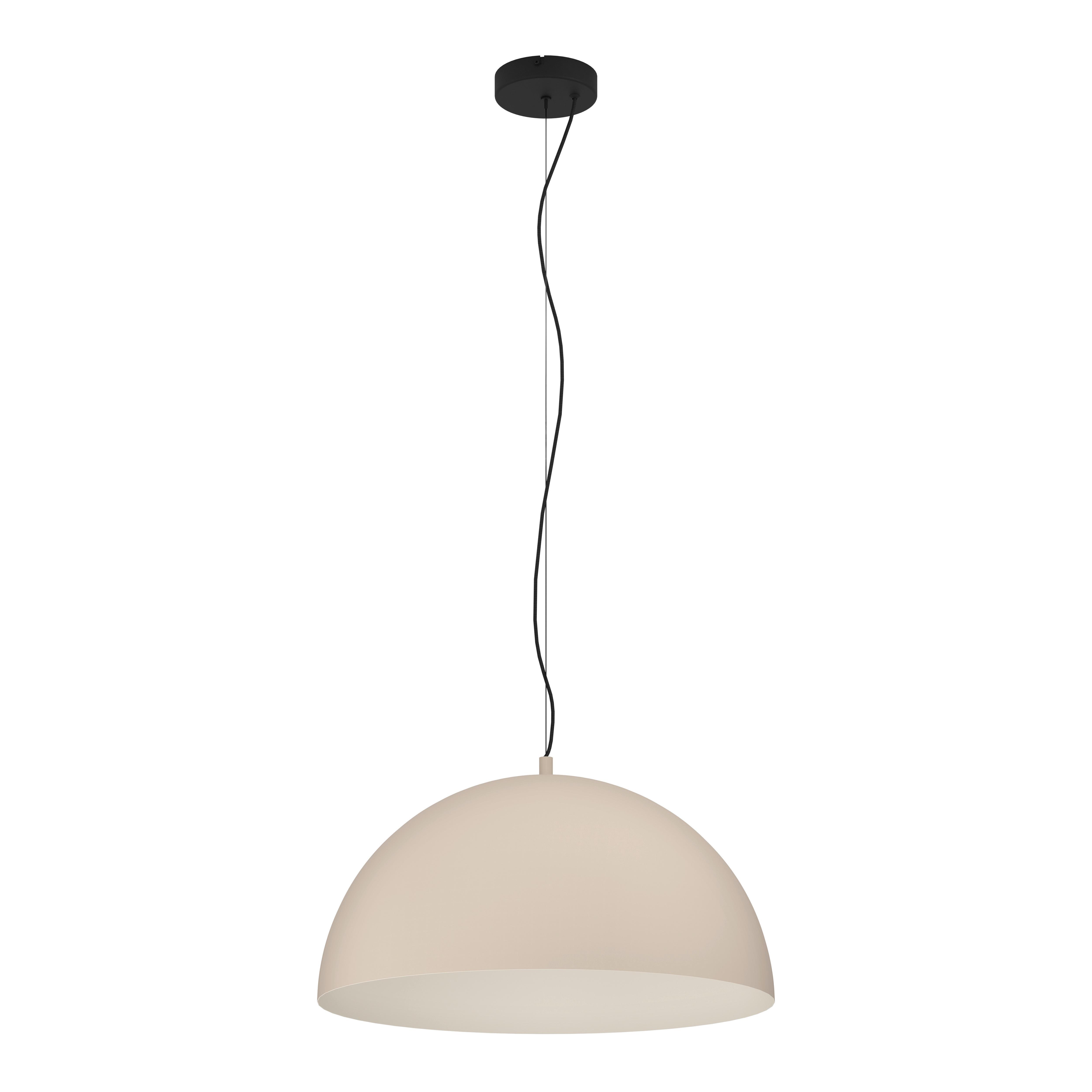 Hängeleuchte 900696 Gaetano - Sandfarben/Creme, Basics, Metall (53,5/150cm) - Eglo