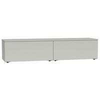 TV-Element Las Vegas Seidengrau B: 180 cm - Grau, MODERN, Holzwerkstoff (180/36/48cm) - Vertico