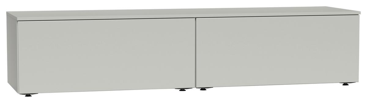 TV-Element Las Vegas Seidengrau B: 180 cm - Grau, MODERN, Holzwerkstoff (180/36/48cm) - Vertico