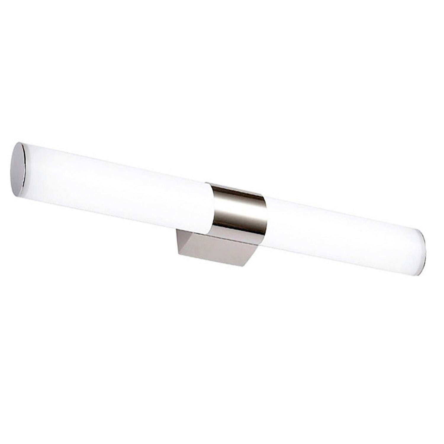 Led-wandleuchte 4916/ap40 - Silberfarben/Weiß, Basics, Metall (40/10/15cm)