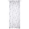 Fertigvorhang Flower - Grau, ROMANTIK / LANDHAUS, Textil (135/245cm) - James Wood