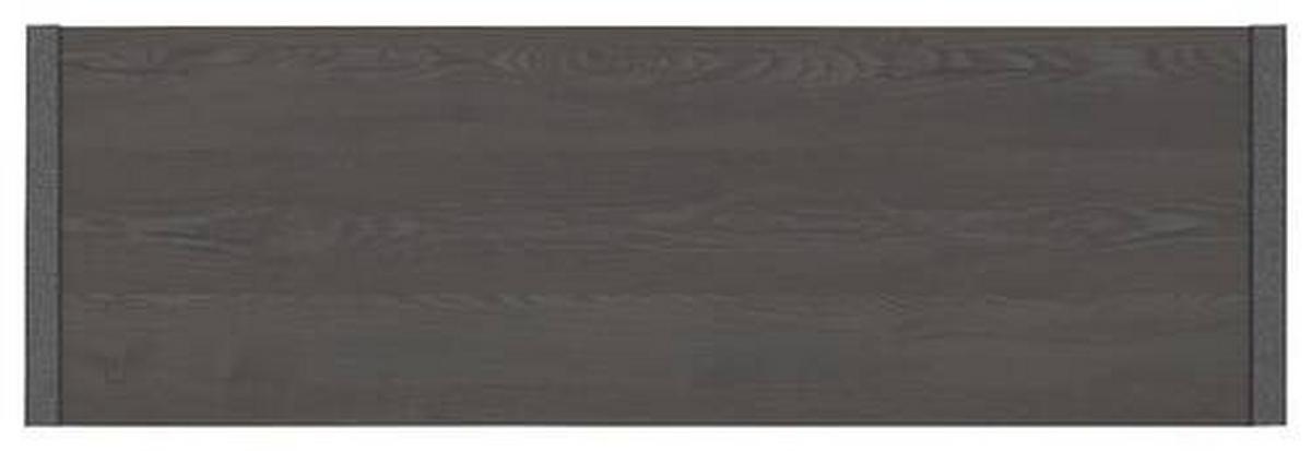 Hängeelement Apollon Schwarz B: 114 Cm - Schwarz, MODERN, Holzwerkstoff (114/37/6cm) - Rauch Möbel