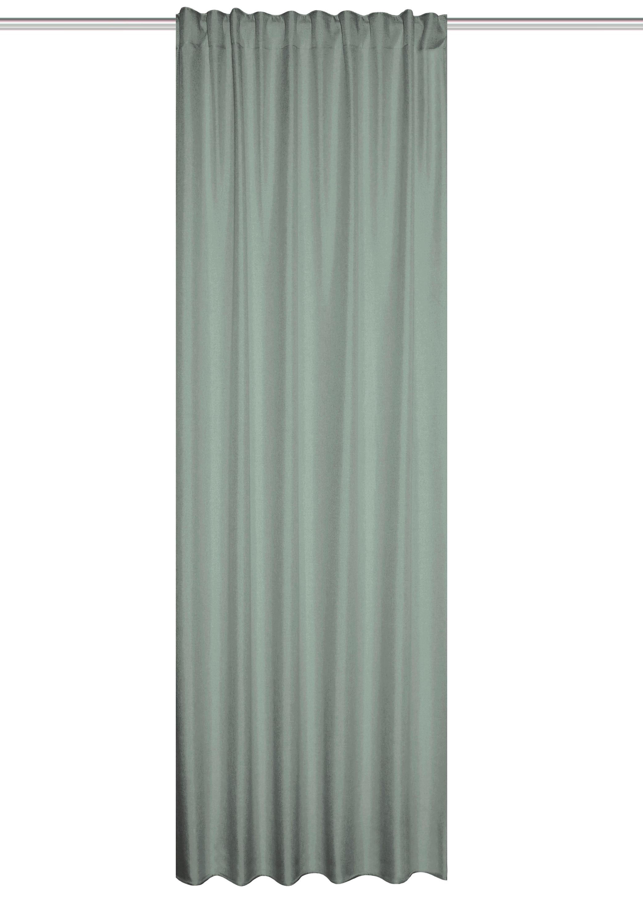Wärmeschutzvorhang Eskamio - Grün, Basics, Textil (135/245cm)