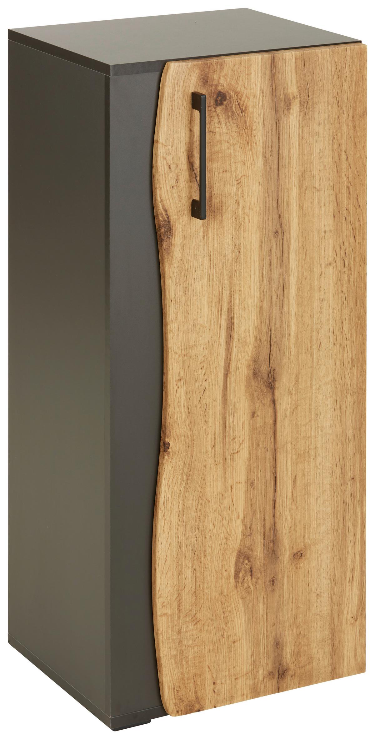 Spodní skříňka TIMBER -EXKLUSIV- - Moderní, kov/kompozitní dřevo (40/94/35cm) - Premium Living