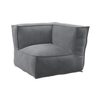 Loungegarnitur Xxl - Grau, MODERN, Textil (95/80/95cm) - Beldano
