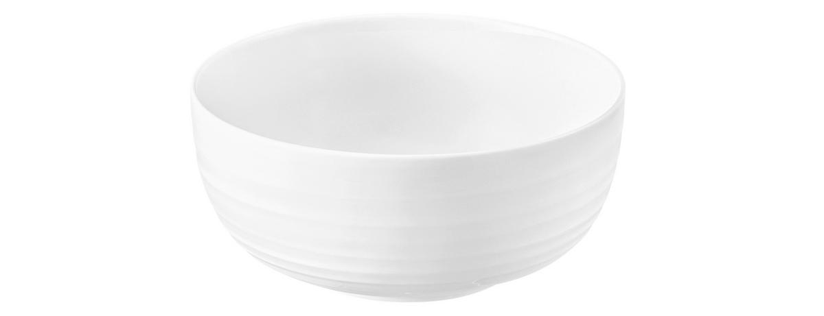 Müslischale Terra Weiss Uni - Weiß Hochglanz, Basics, Keramik (15cm) - Seltmann Weiden