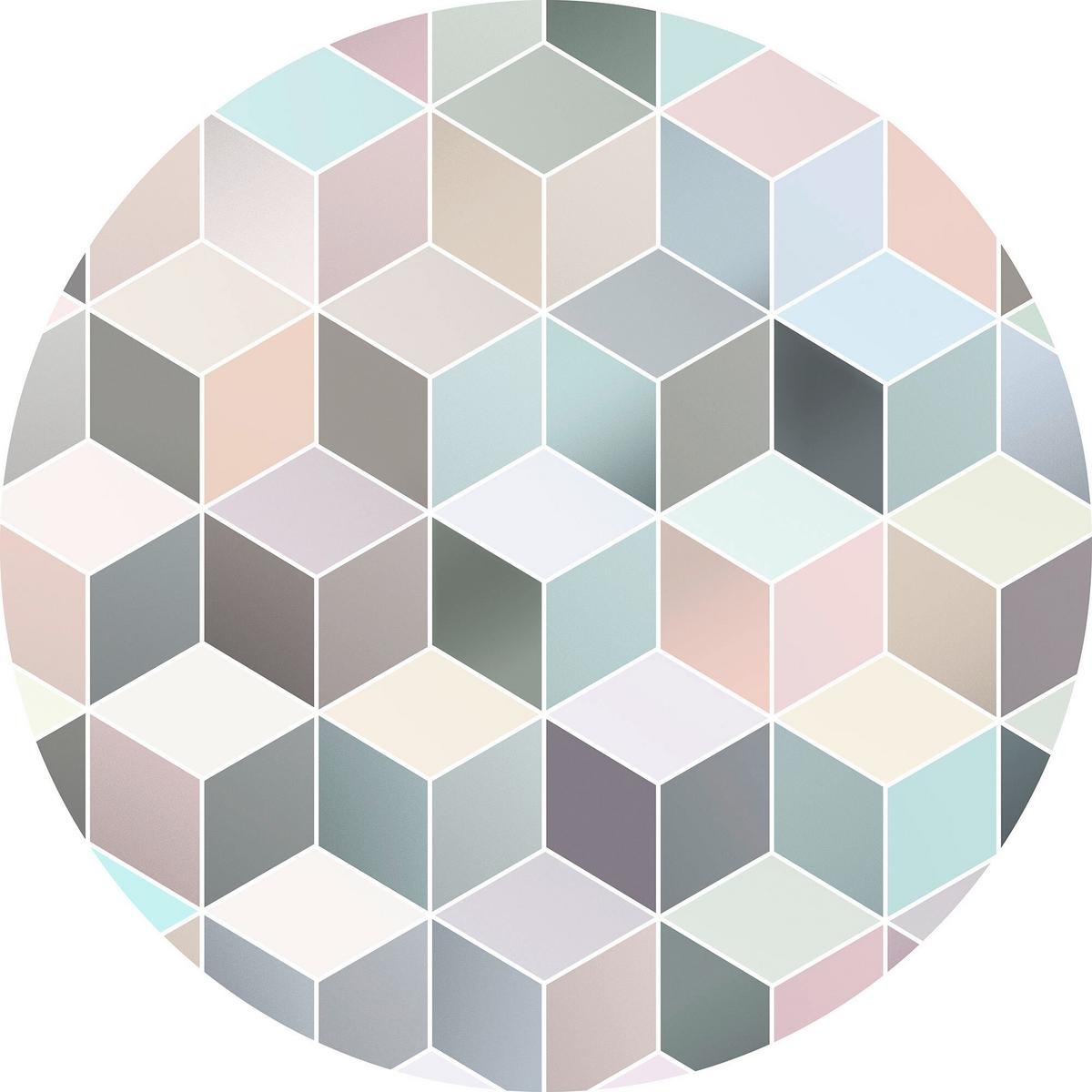 Fototapete Pastel Deluxe - Multicolor, Trend, Papier (125cm) - Komar