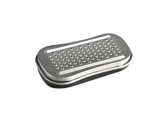 Muskatreibe Basic - Silberfarben/Grau, KONVENTIONELL, Kunststoff/Metall (5/9cm) - Fackelmann Muskatreibe Basic - Silberfarben/Grau, KONVENTIONELL, Kunststoff/Metall (5/9cm) - Fackelmann