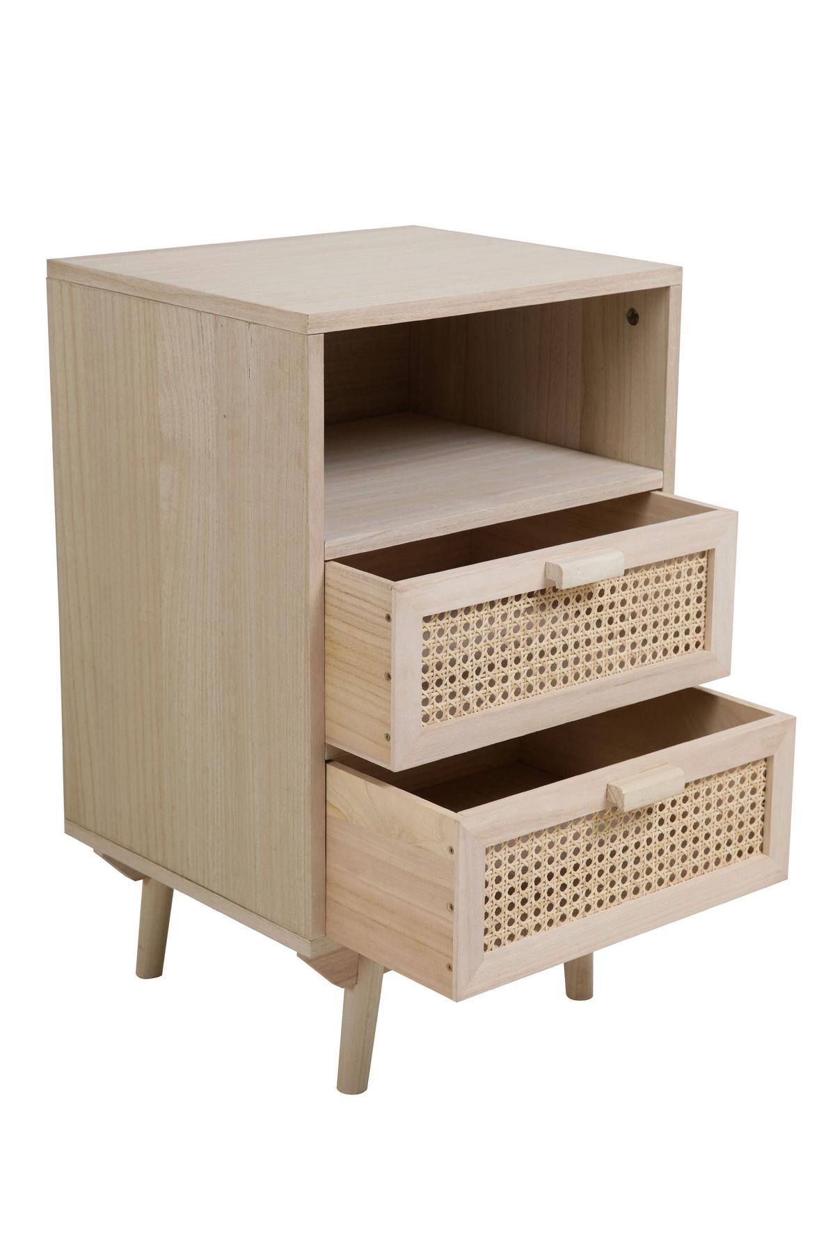 Kommode Naturfarben B: 42cm - Naturfarben, MODERN, Holz/Holzwerkstoff (42/68/36cm) - Livetastic