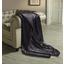 Decke Milo - Schwarz, ROMANTIK / LANDHAUS, Textil (180/220cm) - James Wood Decke Milo - Schwarz, ROMANTIK / LANDHAUS, Textil (180/220cm) - James Wood