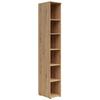 Polc Cabinet - Artisan tölgy, Modern, faalapú anyag (30/195/40cm)