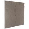 Wandpaneel Bergamo Grau B: 120 Cm - Grau, MODERN, Kunststoff (120/60/3cm)