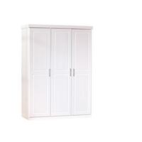 Kleiderschrank Magnus Weiss - Weiß, Basics, Holz (140/55/190cm) - MID.YOU