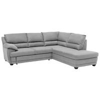 Ecksofa Mit Schlaffunktion Nebolo Grau - Schwarz/Grau, Design, Textil (245/225cm) - Livetastic