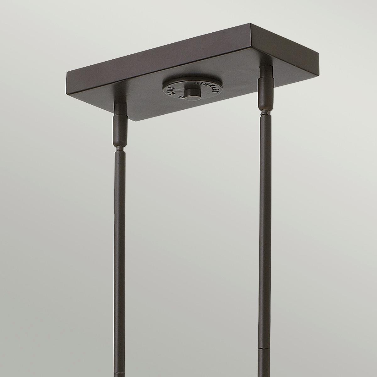 Hängeleuchte Rigby H: 17,8 cm 3-Flammig - Bronzefarben, Basics, Metall (101.6/25,4/17,8cm) - Elstead Lighting